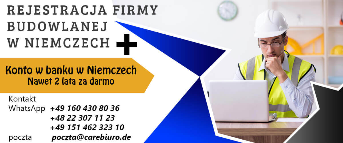 Rejestracja polskiej firmy w niemczech