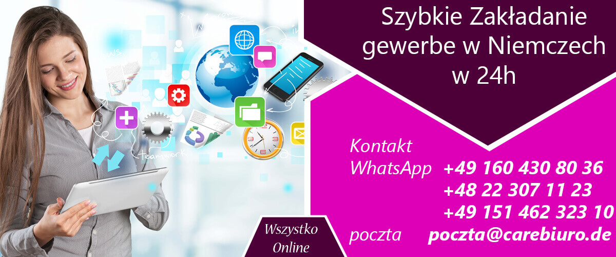 Rejestracja polskiej firmy w niemczech