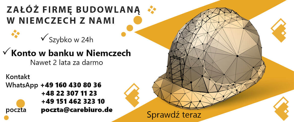 Jak zalozyc firme budowlana